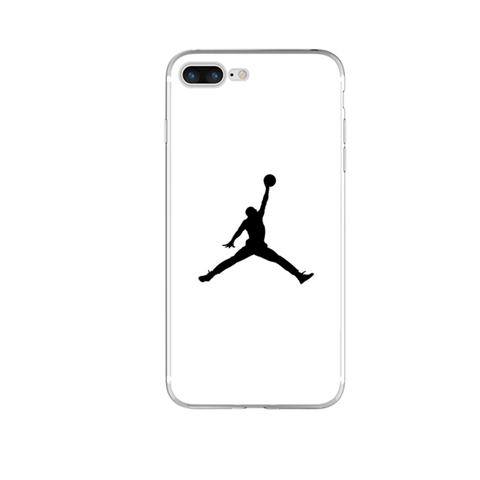 Fashion flyman Michael Jordan Silicone TPU for iPhone