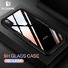 FLOVEME Tempered Glass  Case for iPhone
