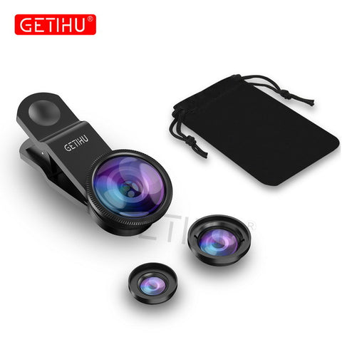 GETIHU Universal 3in1 Wide Angle For iPhone