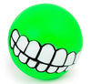 Funny Pets Dog Puppy Cat Ball Teeth Toy PVC Chew Sound Dogs