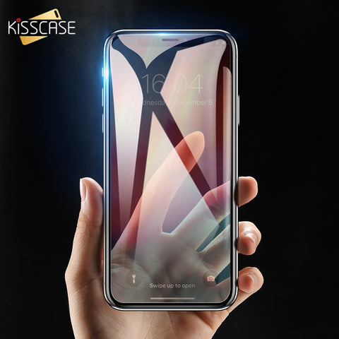 KISSCASE 6D Tempered Glass For iPhone